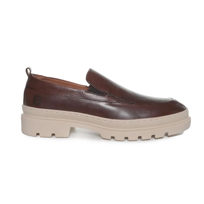 Mocassim Constantino Tratorado Masculino Marrom 41