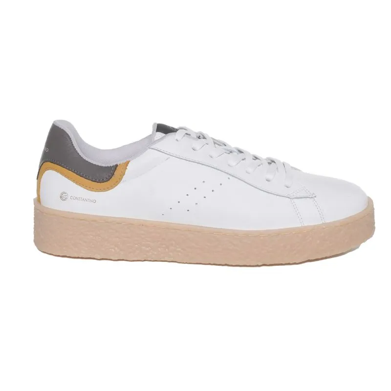 Tênis Casual Constantino Couro Masculino Branco BRANCO/40