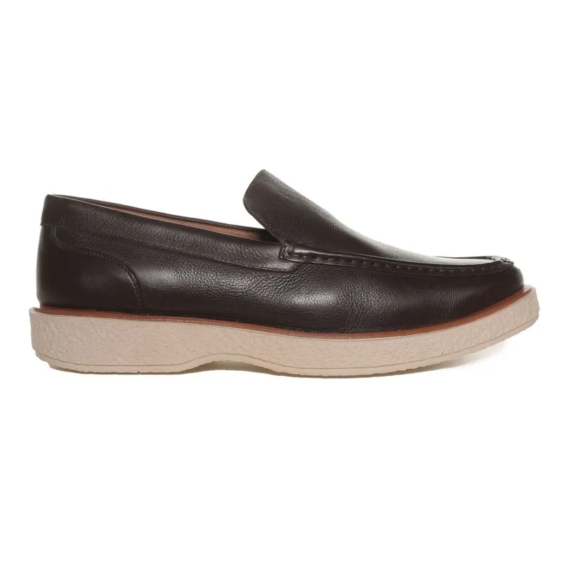 Mocassim Constantino Couro Masculino Marrom 42