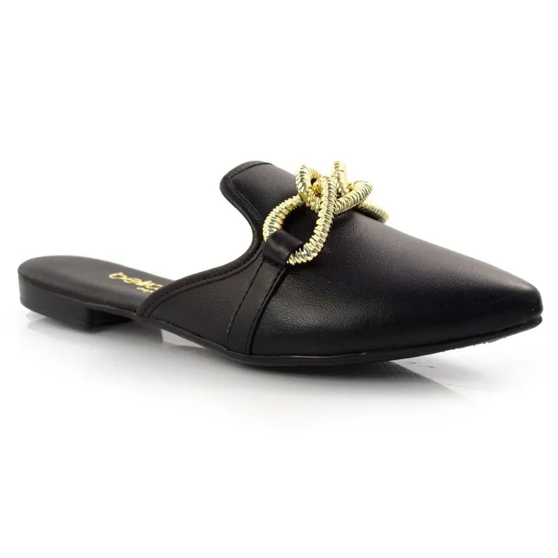 Mule Feminino Beira Rio Preto 4134480-9569 38
