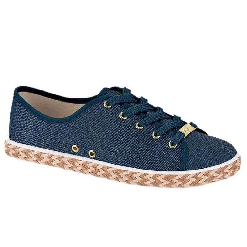 Tênis Feminino Casual Moleca Jeans Fresh 34 ao 39