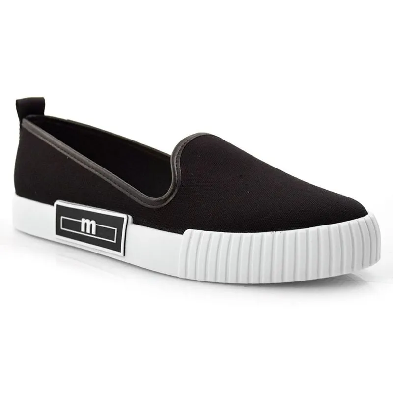 Slip On Feminino Moleca Preto 5740100-18923 39