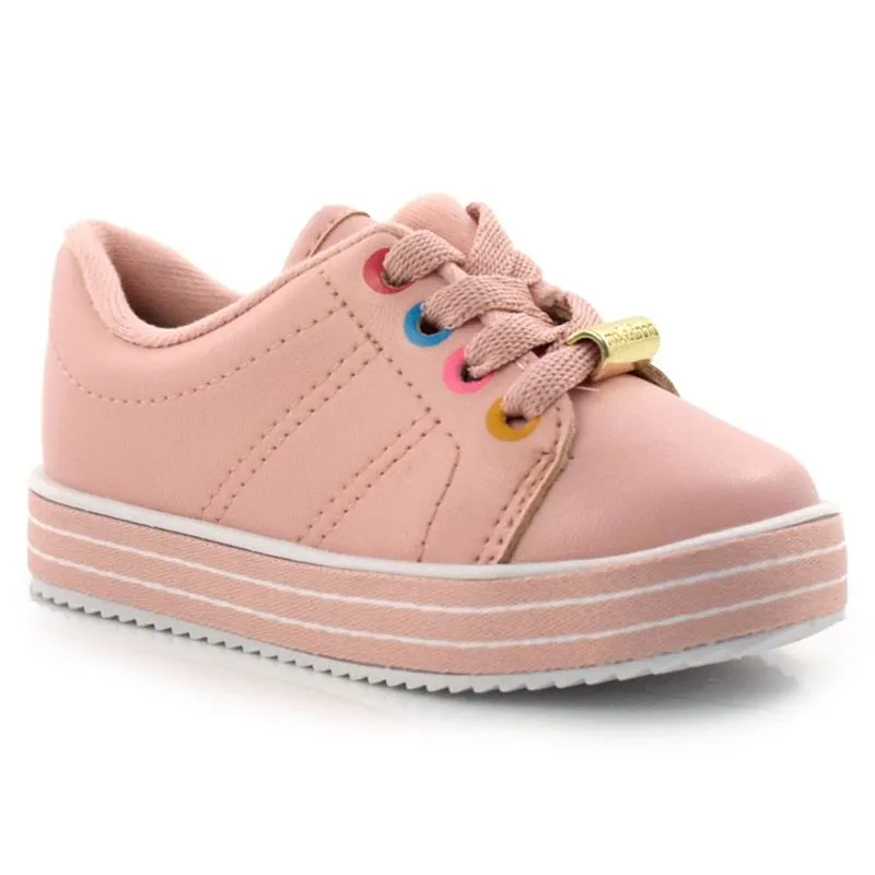 Tênis Baby Molekinha Rosa 2131612-9569 23