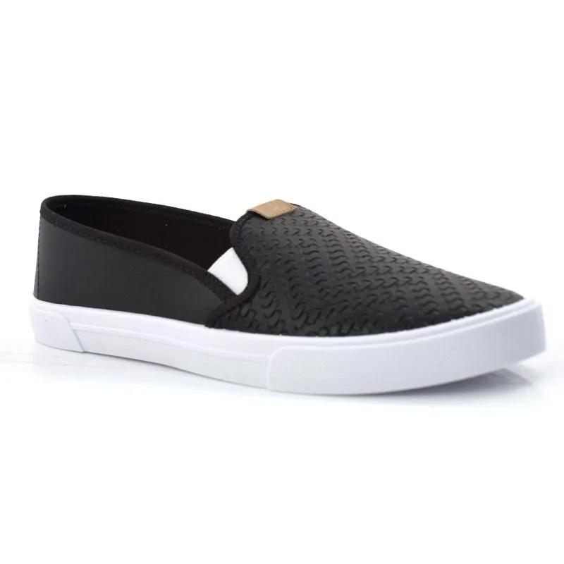 Tênis Iate Feminino Moleca Preto 5296130-22711 35
