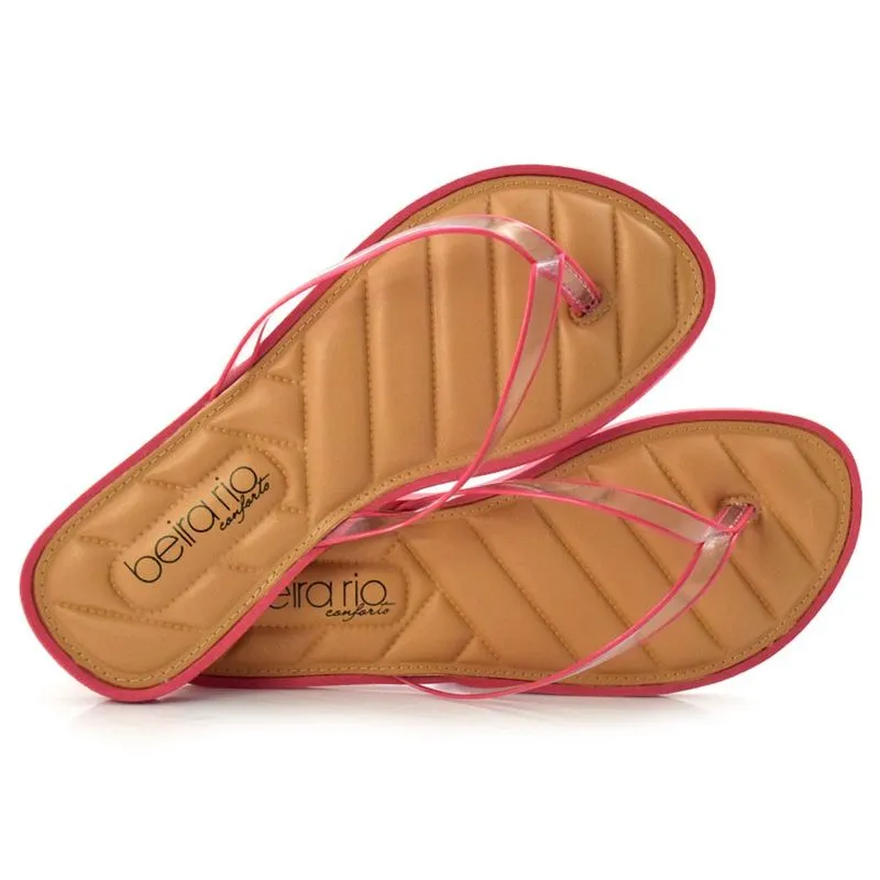 Chinelo Feminino Beira Rio Rosa 8447101-22823 36