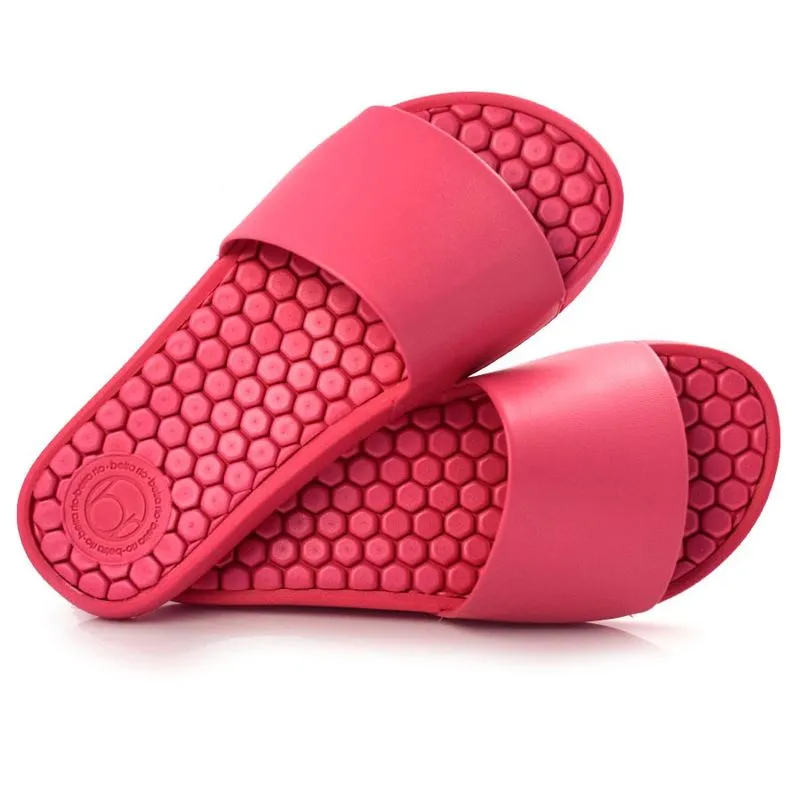 Chinelo Slide Feminino Beiro Rio Rosa 8461100-9569 39