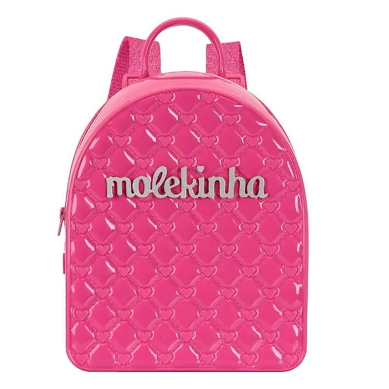 Bolsa Mochila Infantil Molekinha Rosa 20023.1.22242 UNICO