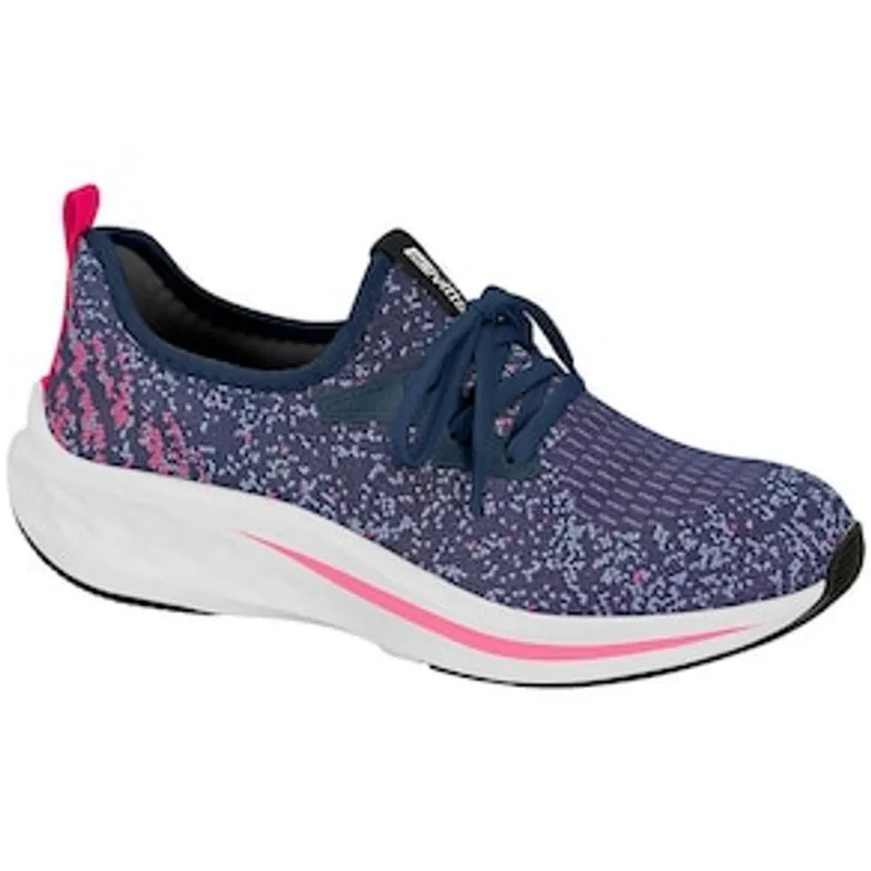 Tênis Feminino 4822-100 Actvitta - Marinho/Jeans/Pink