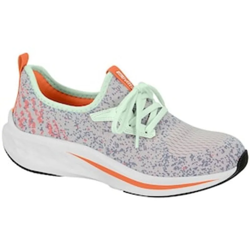 Tênis Feminino 4822-100 Actvitta - Menta/Jeans/Coral