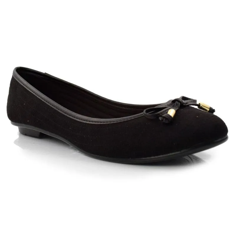 Sapatilha Feminina Moleca Preto 50271396-5881 35