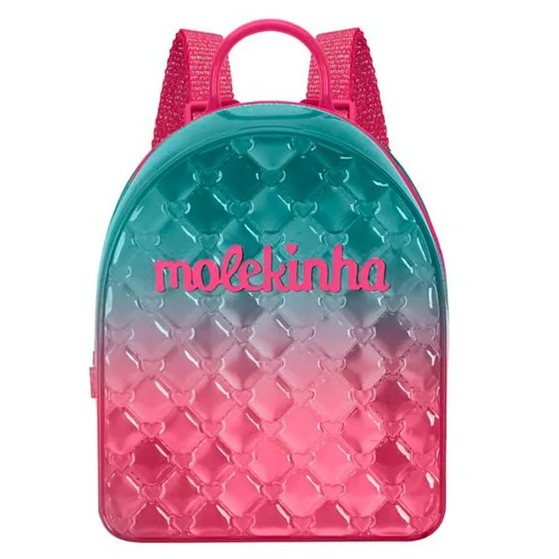 Bolsa Mochila Infantil Molekinha Rosa 20023.2.23236 UNICO
