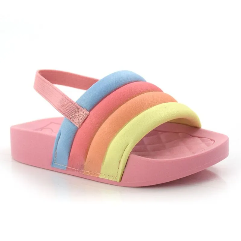 Chinelo Slide Baby Molekinha Rosa 2125127-23103 24