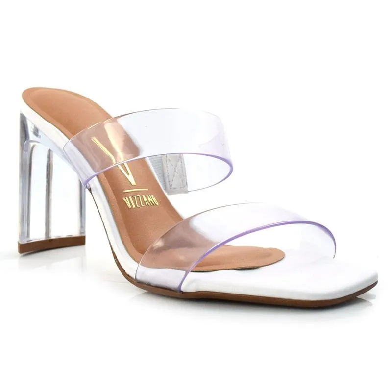 Tamanco Feminino com Vinil Vizzano Branco 6457206-23149 39