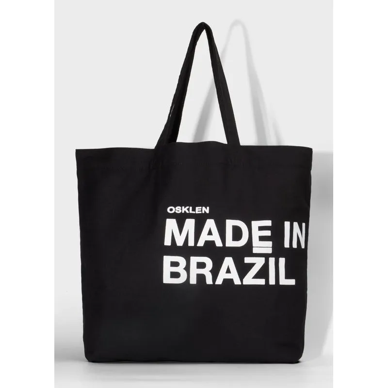 Bolsa tote made in brazil - preto - UN