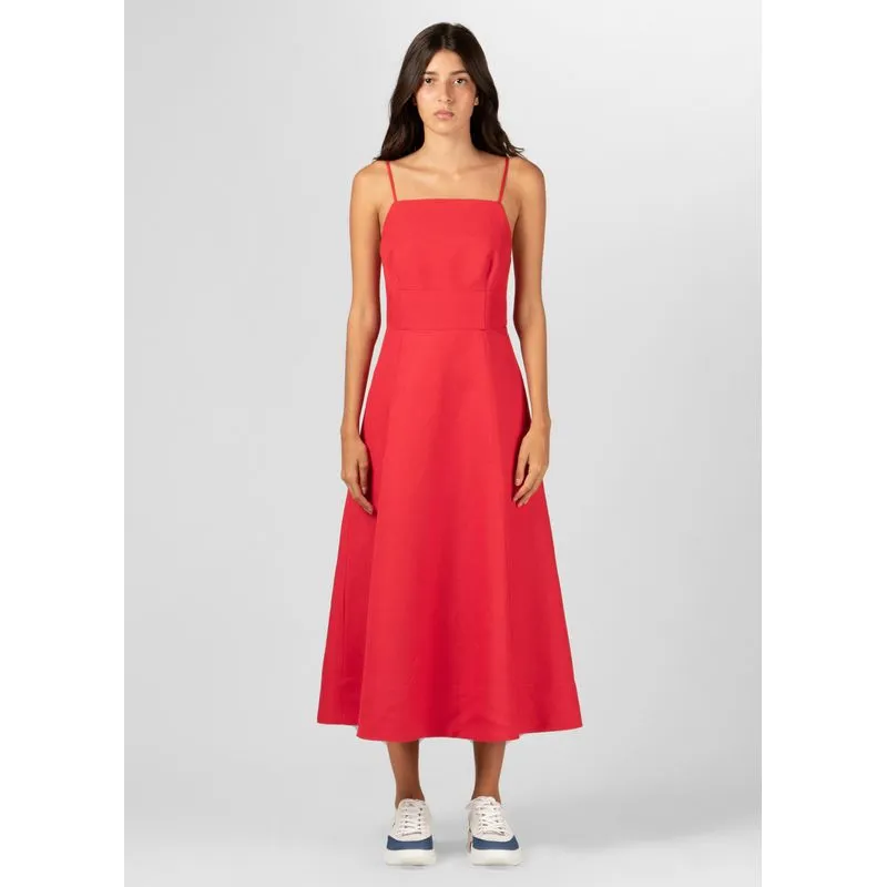 Vestido midi alça dalia Vestido midi alca dalia - laranja - G