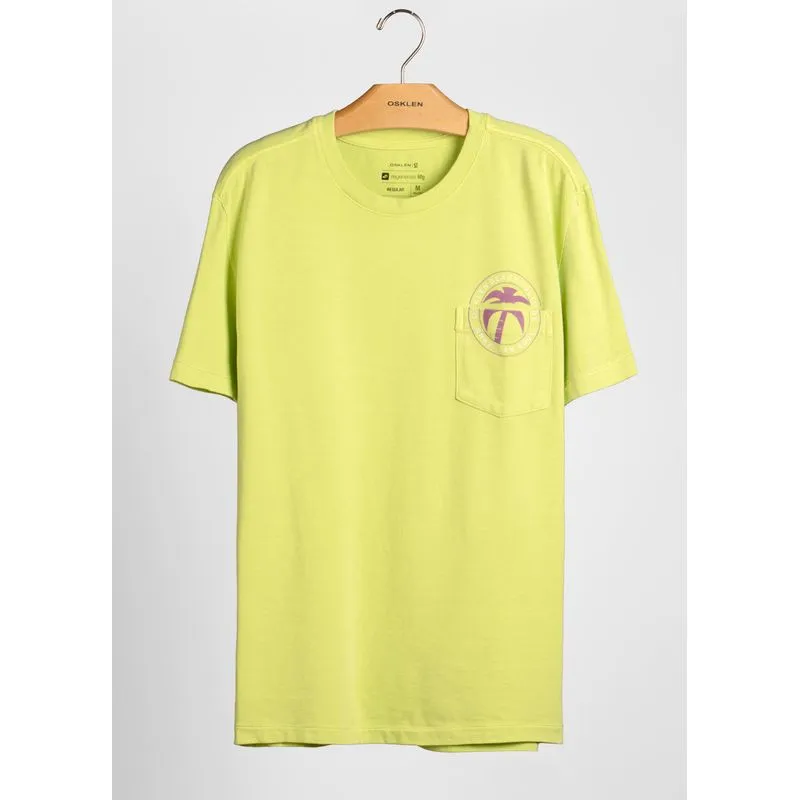 T-shirt strong beach culture - verde - GG
