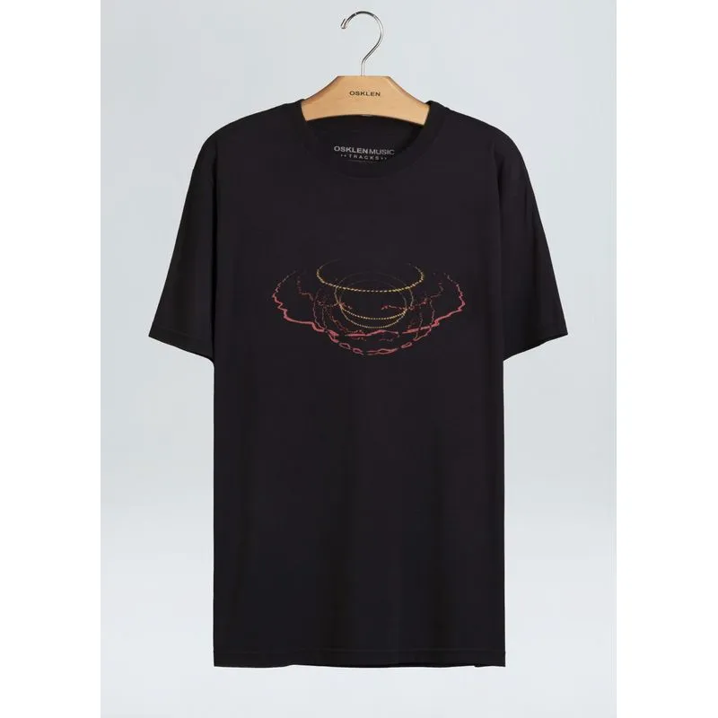 T-shirt vintage music tracks rock T-shirt vintage osklen music tracks rock - preto - P