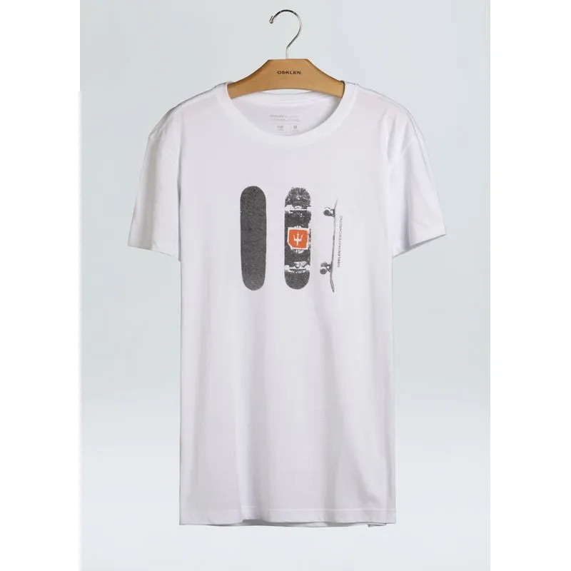 T-shirt stone osk srfng - branco - M