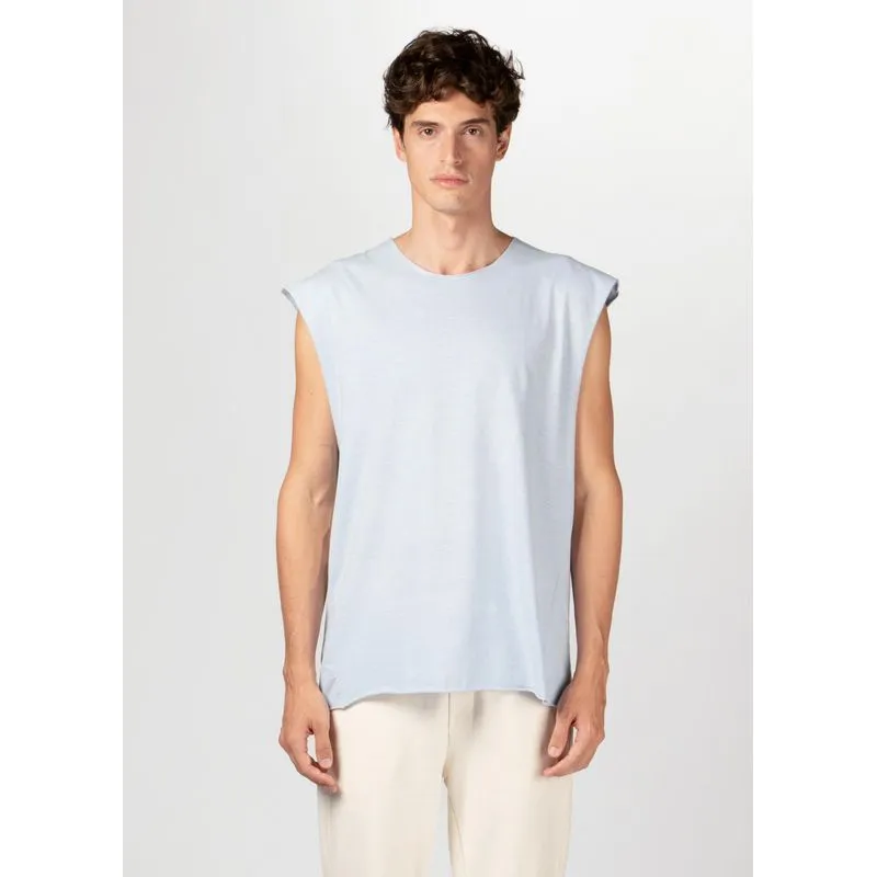 T-shiirt sleeveless zen - azul - G