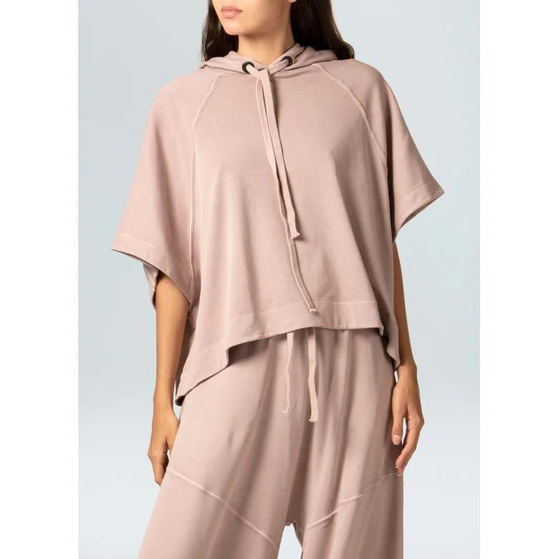 Sleeveless over boto eco - rosa - G