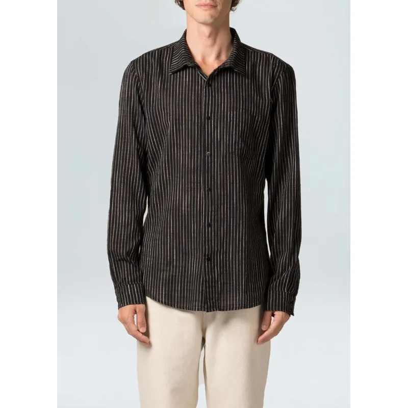 Camisa striped tousle ml - verde - GG