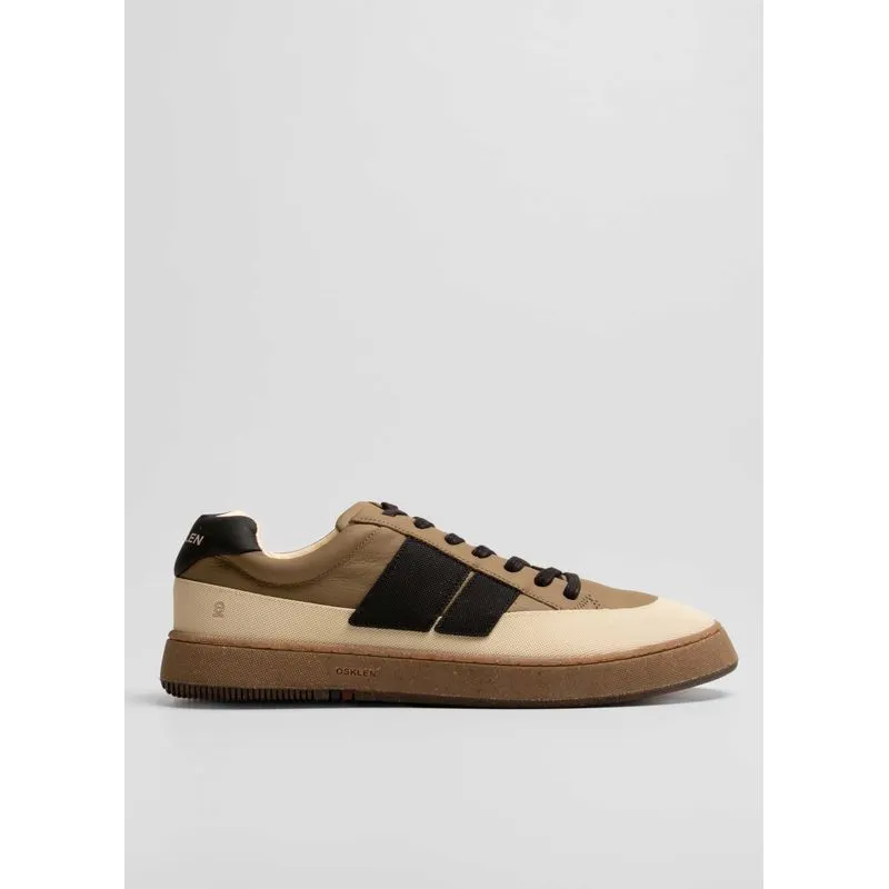 Leather ag sneaker m - cinza - 37