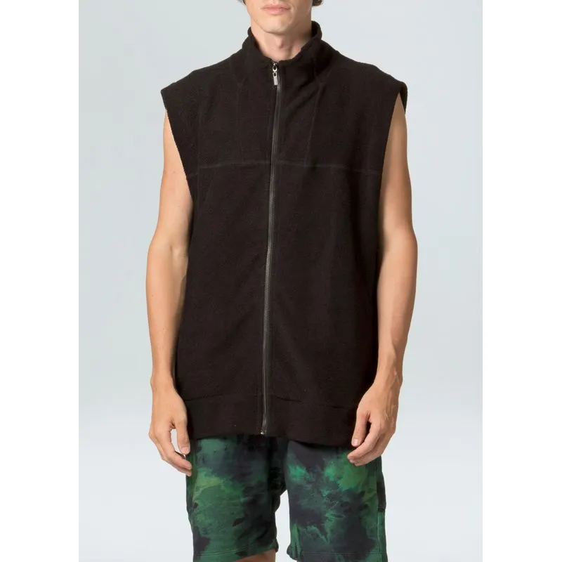 Colete over ewe - preto - GG
