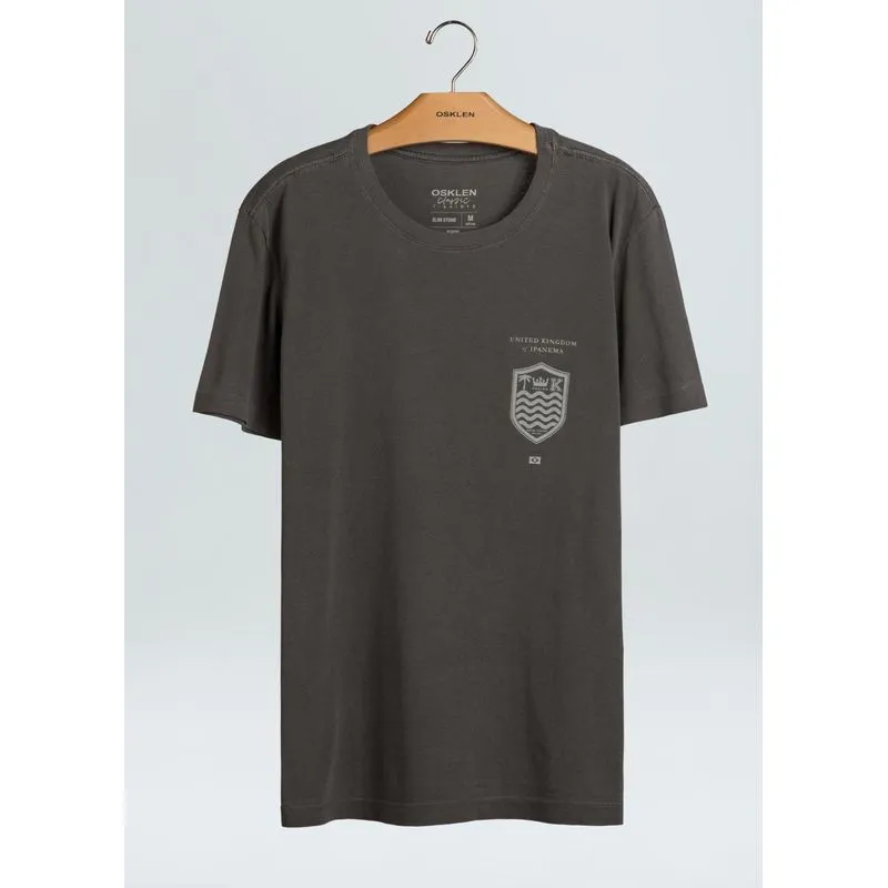 T-shirt eco passaporte - cinza - GG