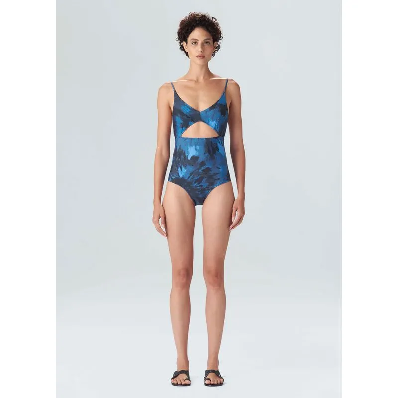 Maiô tie dye Maio tie dye - azul - G
