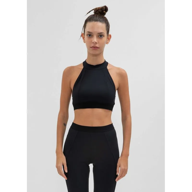 Top fit nadador spot - preto - G