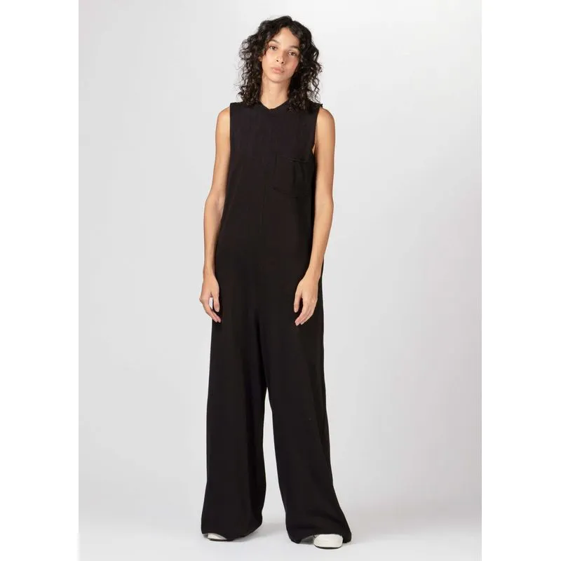 Macacão sleeveless breath eco Macacao fem sleeveless breath eco - preto - P