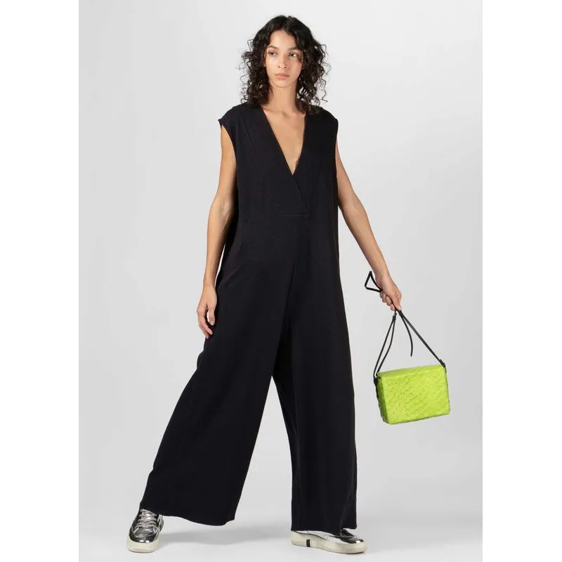Macacão rusty deep v eco Macacao fem rusty deep v eco - preto - G