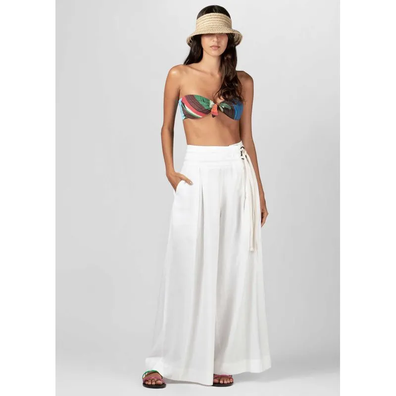 Calça amarracão white Calca amarracao white - branco - 38