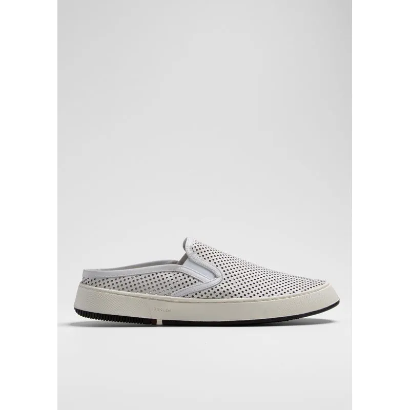 Mule soho microfuros - branco - 34