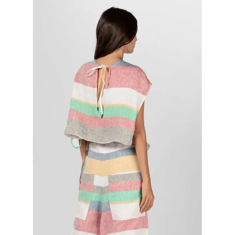Top stripes colors - amarelo - G