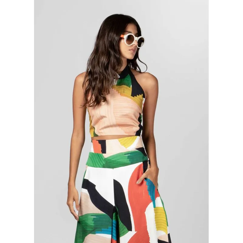 Top hidrocor cropped - off white - M