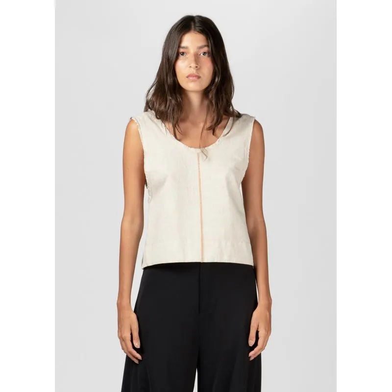 Regata natural linen - natural - P