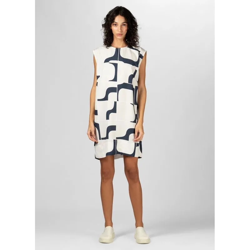 Vestido curto janeiro - off white - M