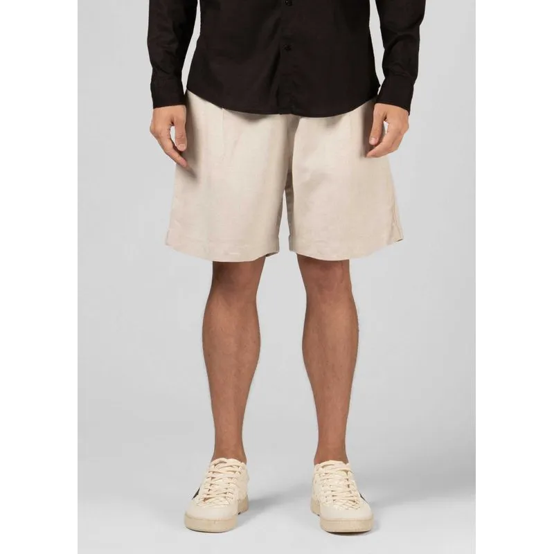 Bermuda linen drifter - natural - 38