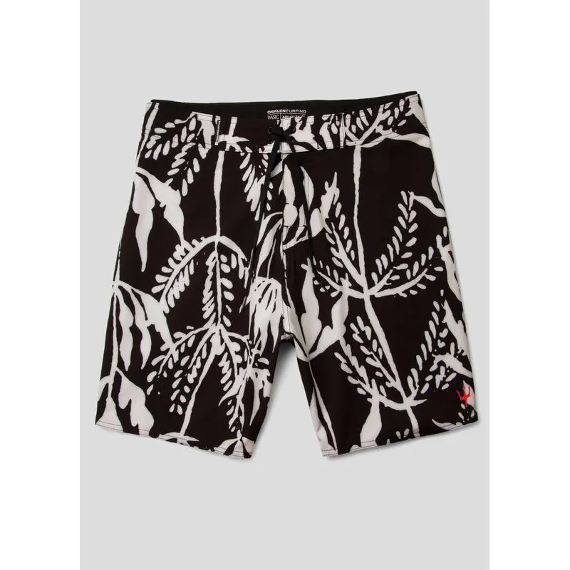Bermuda surf floral gold coast - preto - 48