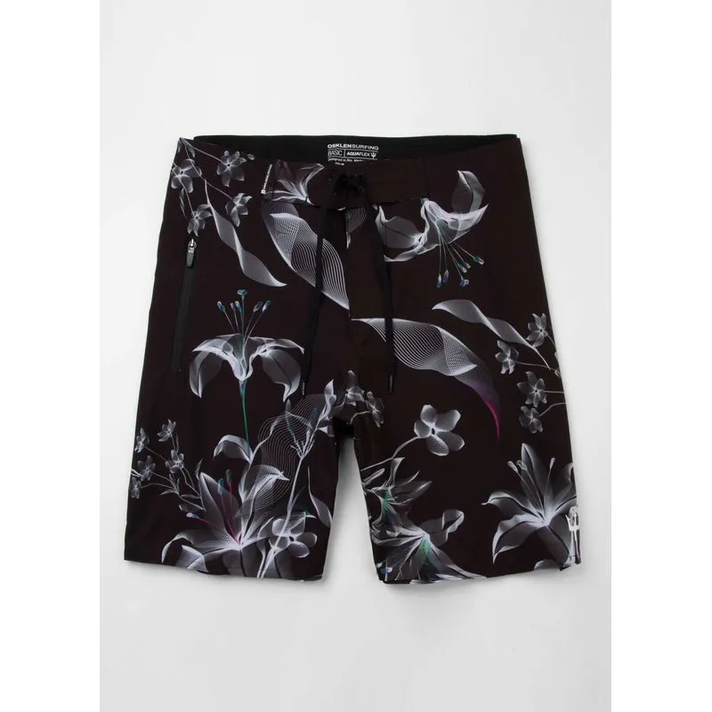 Bermuda surf spectrum flower - preto - 42
