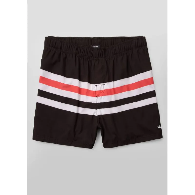 Beach short stripes - preto - GG
