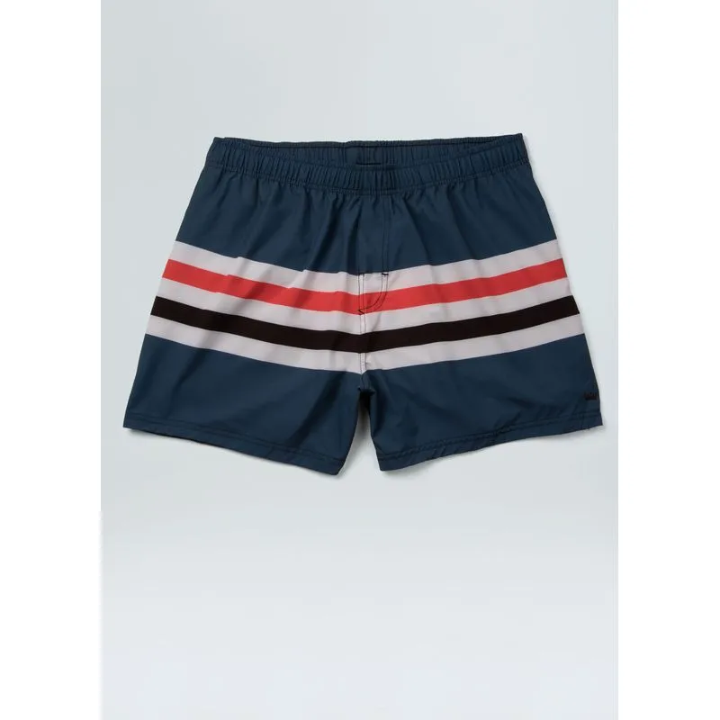 Beach short stripes - azul - M