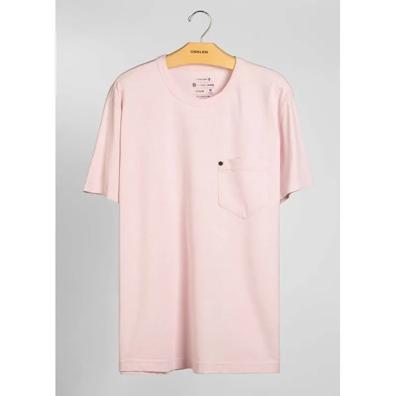 T-shirt pocket recycled cotton - laranja - M