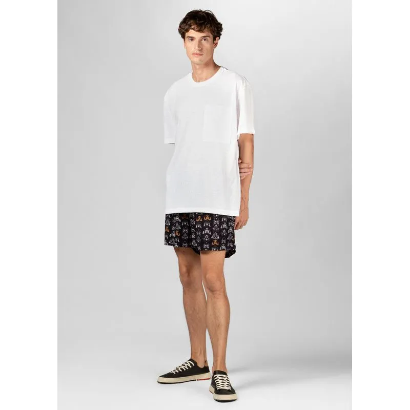 T-shirt over eco pocket - off white - GG