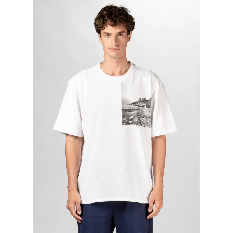 T-shirt rustic eco ipanema beach - off white - M
