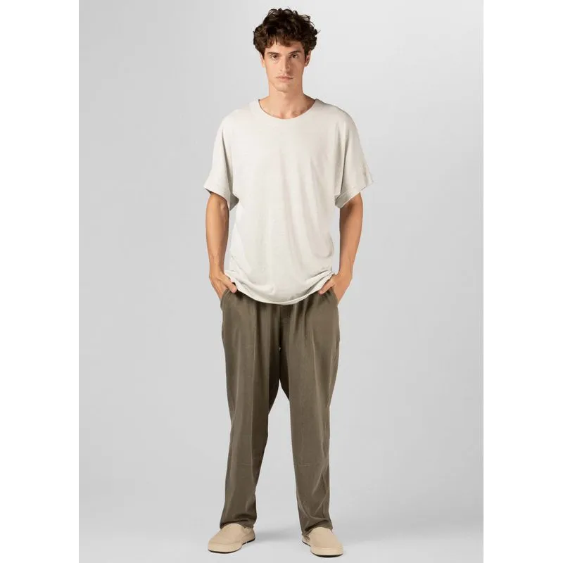 T-shirt over cânhamo axé - branco - M
