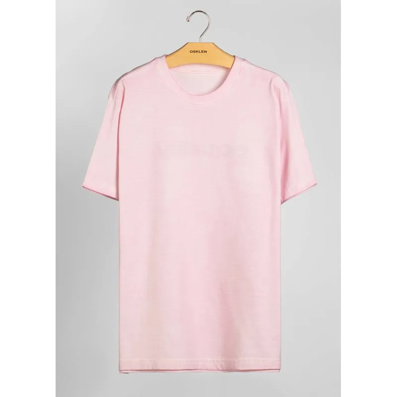 T-shirt double watercolor equality - rosa - M