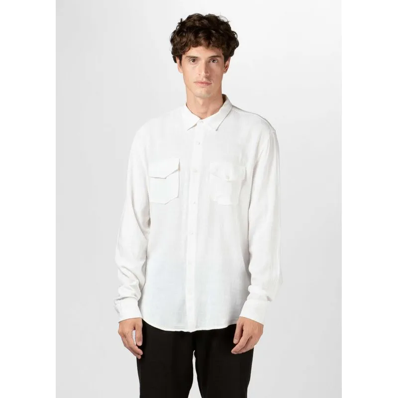Camisa pala stitch ml - off white - PP