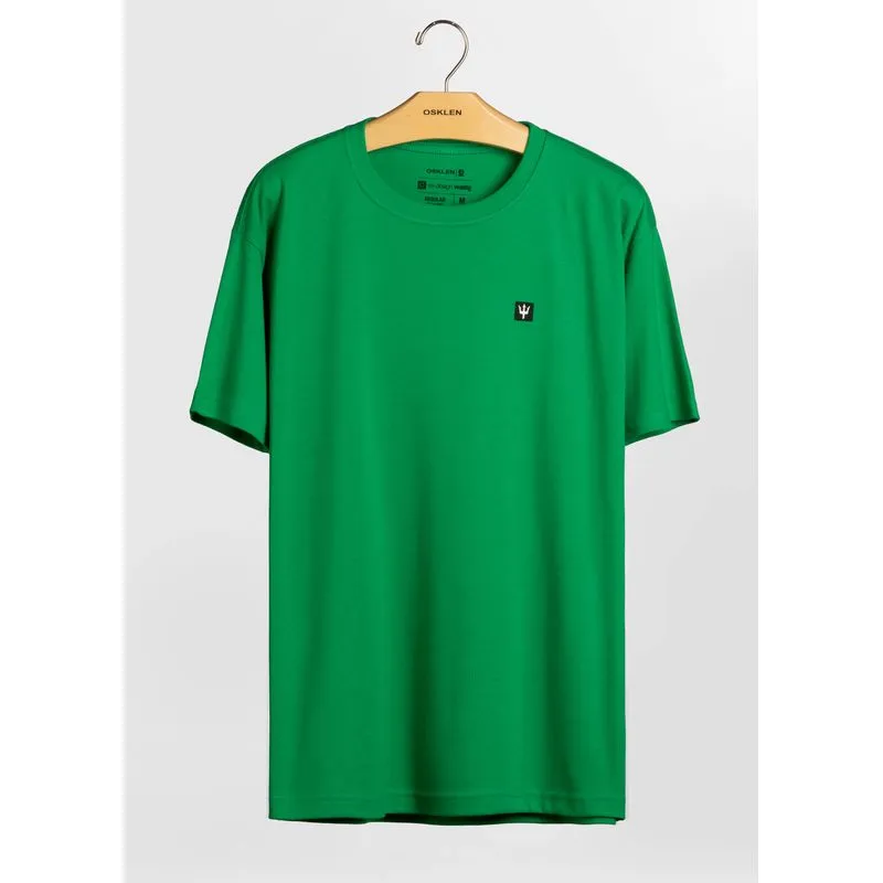 Big shirt tridente micro - verde - G